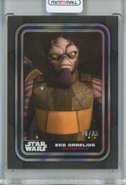 2023 Topps Star Wars  Zeb Orrelios Base/Black/#29 20/75