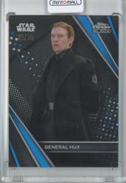 2023 Topps Star Wars Chrome Black  General Hux Base/Blue/#98 21/75