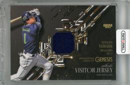 2025 BBM GENESIS 山田哲人 メモラビリアカード【205/350】 東京ヤクルトスワローズ