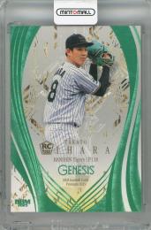 2025 BBM GENESIS 伊原陵人 エメラルド箔 (RC)【110/200】 阪神タイガース