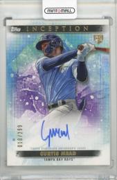 2024 TOPPS Inception Curtis Mead Rookie and Emerging Stars Autographs #BRESCME【018/299】 Tampa Bay Rays