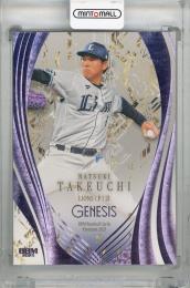 2025 BBM GENESIS 武内夏暉 ライトパープル箔【10/25】 埼玉西武ライオンズ