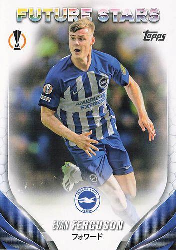 2023-24 Topps Chrome UEFA Evan Ferguson Auto Brighton 直筆サイン 