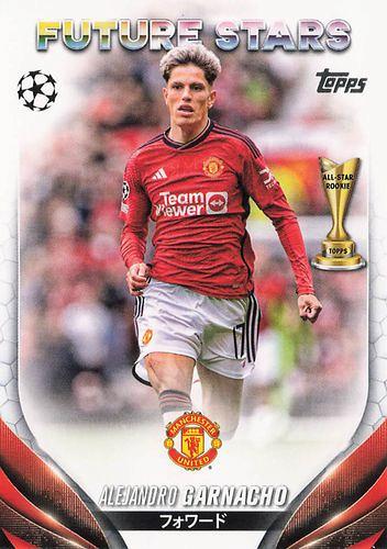 【最終値下げ】アレハンドロ・ガルナチョ 2023 直筆サインカード PSA9 2023-24 Topps Deco UEFA Alejandro Garnacho 直筆サイン