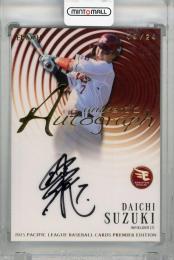2025 EPOCH パシフィック・リーグ プレミアエディション 鈴木大地 直筆サインカード 金箔版【04/24】 東北楽天ゴールデンイーグルス