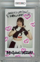 2025 BBM チアリーダー MIZUKI チェキ【7/10】 M☆Splash!!