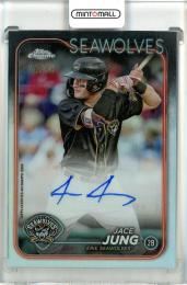 2024 Topps Pro Debut Jace Jung Chrome Autographs Refractors【14/99】 Detroit Tigers