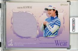 EPOCH JLPGA 日本女子プロゴルフ TOP PLAYERS 2024 小祝さくら ウェアカード【014/120】