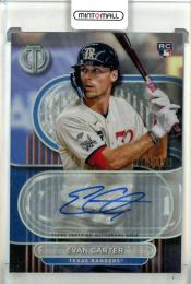 2024 Topps Tribute Evan Carter Autographs【057/199】 Texas Rangers