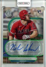 2024 Topps Tribute Nolan Schanuel Autographs Green【56/99】 Los Angeles Angels