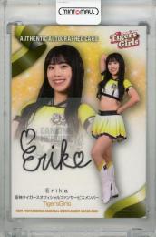 2025 BBM チアリーダー Erika 直筆サインカード【44/90】 TigersGirls