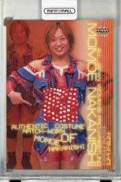 BBM 女子プロレスカード FIGHTING BEAUTIES 2002 中西百重 コスチュームカード【059/100】