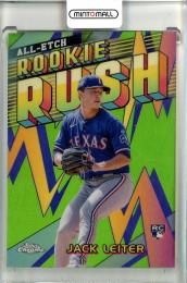 2024 Topps Chrome Update Jack Leiter All Etch Rookie Rush Texas Rangers