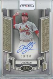 2024 TOPPS TIER ONE Nolan Gorman Break Out Autographs【126/199】 St. Louis Cardinals