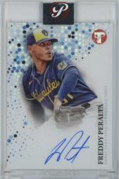 2022 TOPPS Pristine  Freddy Peralta Autographs Milwaukee Brewers