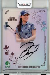 EPOCH JLPGA 日本女子プロゴルフ TOP PLAYERS 2025 鶴岡果恋 直筆サインカード【23/78】