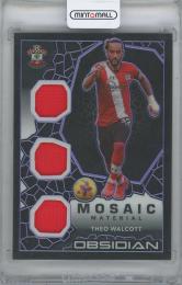 2020-21 PANINI Obsidian Mosaic Materials Electric Etch Purple / THEO WALCOTT(Southampton) 【60/75】