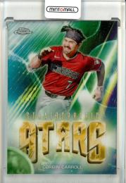 2024 Topps Chrome Update Corbin Carroll Stratospheric Stars Arizona Diamondbacks