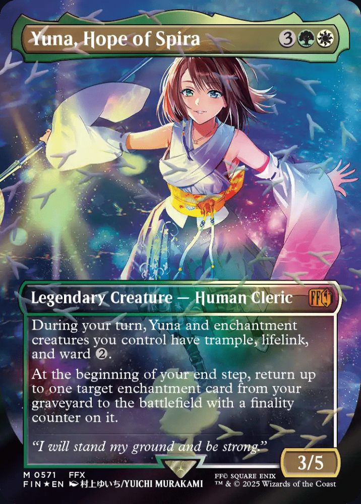 mtg 英語版　スピラの希望、ユウナ　チョコボトラックfoil ミントモール / MINT GAMES MTG(東日本橋) / 【FIN】【ENG】【チョコボ