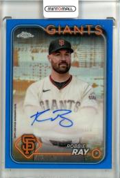 2024 Topps Chrome Update Robbie Ray Autographs Blue Refractors【073/150】 San Francisco Giants