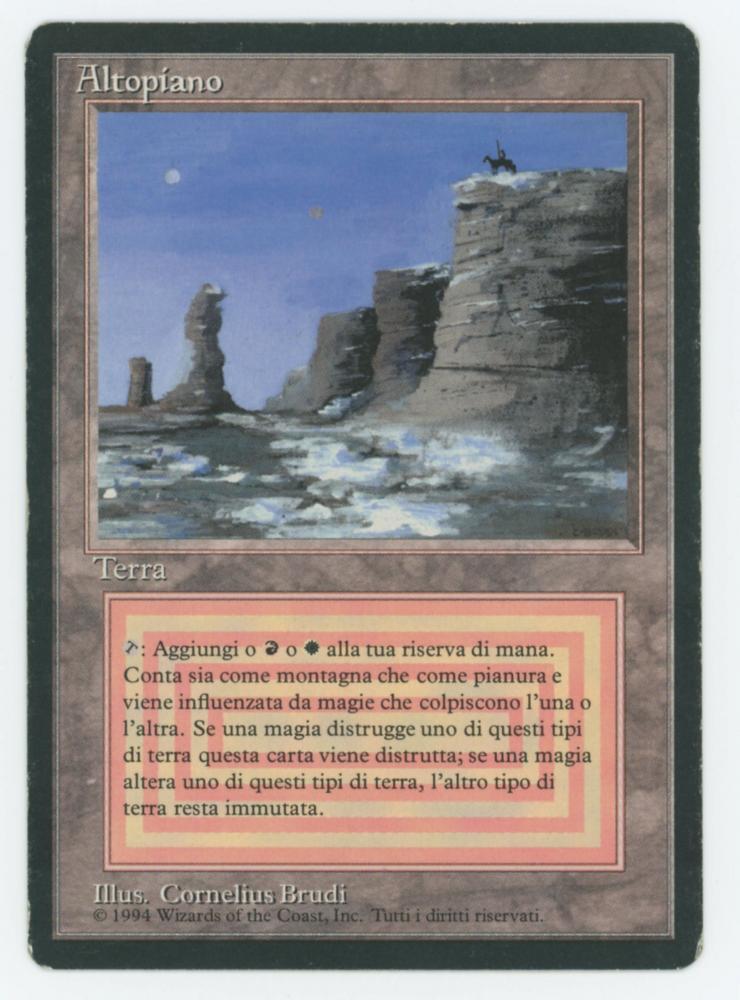 マジック：ザ・ギャザリング - Plateau EN 3ED Magic MTG 3rd Edition Revised Plateau NEAR MINT (NM) *839 | eBay