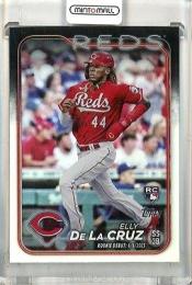 2024 Topps Update Series Elly De La Cruz #US350 RC Rainbow Foil Reds