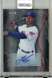 2014 Topps Bowman Sterling Francisco Lindor #BSPA-FL Prospect Autographs Indians