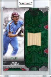 2025 Tier One Mike Schmidt Legend Relics Green Foil【6/49】 Philadelphia Phillies