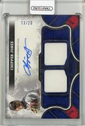 2025 Tier One Chipper Jones Relic Autographs Blue Dual Relics【13/20】 Atlanta Braves