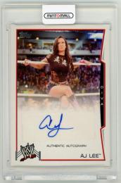 2014 TOPPS WWE AJ Lee Autographs