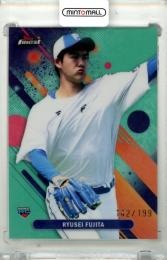 2025 TOPPS NPB FINEST 藤田琉生 #210 Base Aqua Refractor Parallel【142/199】 日本ハム
