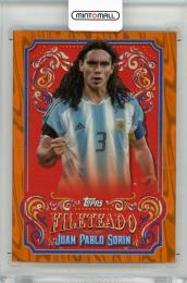 2023 TOPPS Argentina Fileteado Juan Pablo Sorin Fileteado Orange #FT13【24/25】