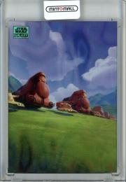 2024 Topps Star Wars Chrome Galaxy Great Grass Plains Art of Naboo/#AN-2【098/175】