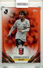 2024 TOPPS Jリーグ フラッグシップ 関根貴大 #138 Base Orange Parallel【01/25】《1stナンバー》 浦和レッズ