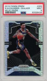 2019-20 PANINI Prizm Nickeil Alexander-walker Base Mojo Prizm 25枚限定 /20 #263 PSA9 MINT