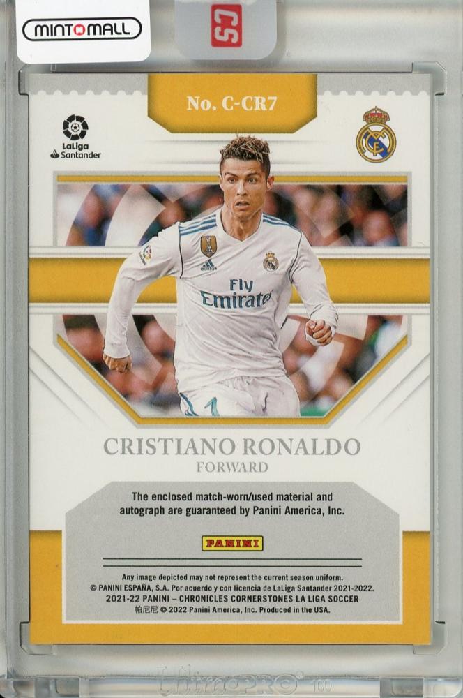 ミントモール / MINT 吉祥寺店 / 2021-22 PANINI CHRONICLES Real Madrid Cristiano  Ronaldo #C-CR7 Cornerstones La Liga Autograph Relics Platinum One Of One 1/1