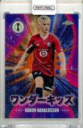 2024 Topps Uefa Japan Edition Hakon Haraldsson #WK-5 ワンダーキッズ Orange Mojo Parallel【07/25】 Losc Lille