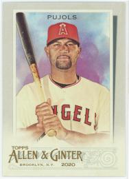 2020 Topps Allen and Ginter #110 Albert Pujols