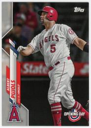2020 Topps Opening Day #44 Albert Pujols