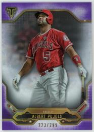 2020 Topps Triple Threads Amethyst #2 Albert Pujols 223/299