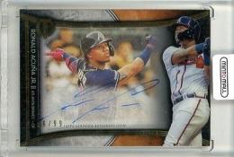 2020 Topps Tribute Ronald Acuna Jr. #FBA-RAJ Franchise Best Autographs【66/99】 Braves