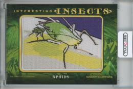 2022 Upper Deck Goodwin Champions  Aphids Interesting Insects Patches