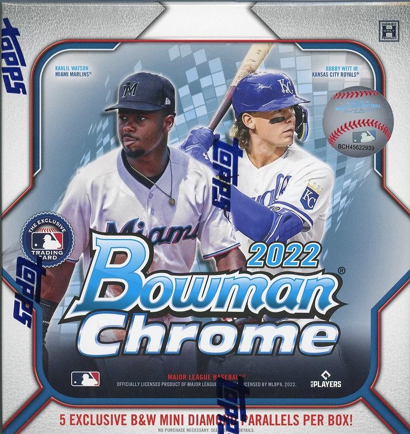 ミントモール / MINT-WEB店 (ボックス通販) / MLB 2022 TOPPS BOWMAN CHROME BASEBALL LITE  HOBBY