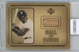 2001 Upper Deck Hall of Famers  Roberto Clemente Game Bat #BRC