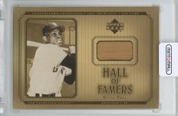 2001 Upper Deck Hall of Famers  Willie Mays Game Bat #BWM