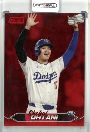 2024 Stadium Club Shohei Ohtani Red Foil Los Angeles Dodgers