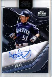 2023 Topps Chrome Black Ichiro Autographs Seattle Mariners