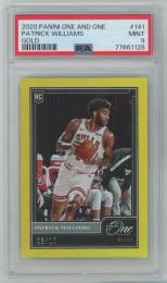 2020-21 Panini One And One  Patrick Williams Gold RC #141 【PSA 9】 08/10