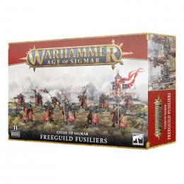 シティ・オヴ・シグマー:フリーギルド・フュージリア【ウォーハンマー:エイジ オヴ シグマー】CITIES OF SIGMAR: FREEGUILD FUSILLIERS【ウィンターセール】