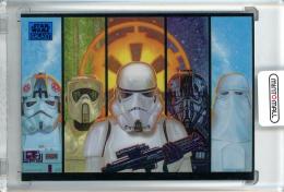 2024 Topps Star Wars Chrome Galaxy Disciples of the Empire Base/Parallel/#95/Trooper【067/150】